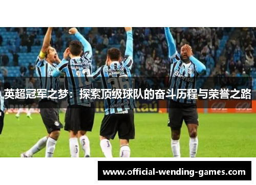 英超冠军之梦：探索顶级球队的奋斗历程与荣誉之路